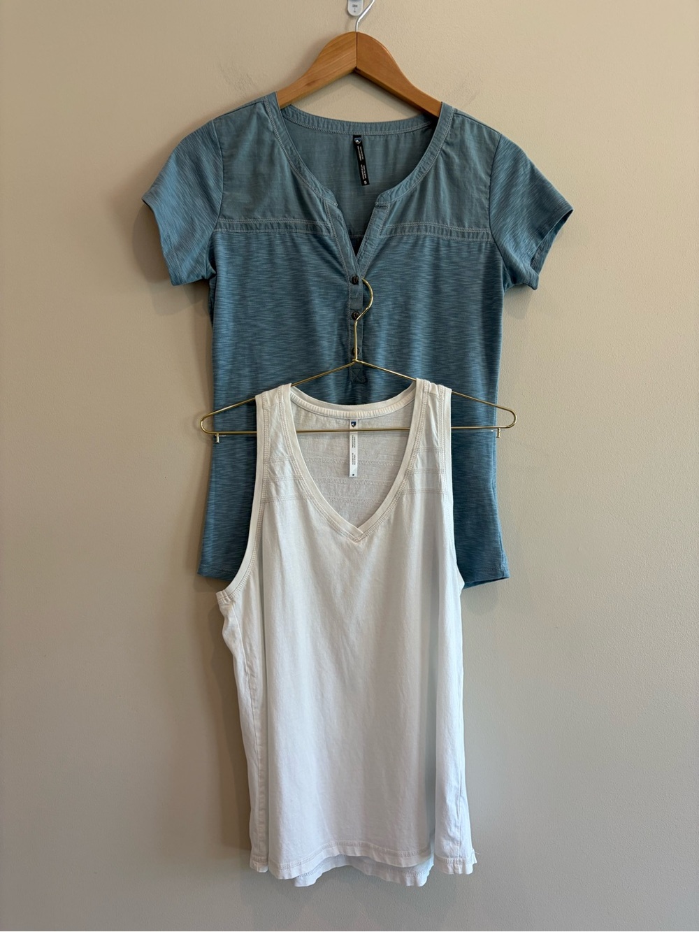 Set of 2 KUHL Shirts in great Condition. Shirt is a Medium. Tank is loose fit Sm